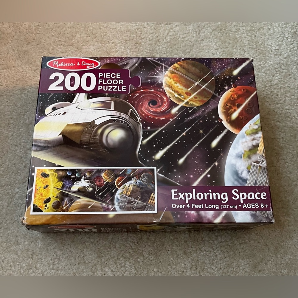 Melissa and Doug - Exploring Space - Large Floor Puzzle